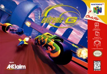 Extreme-G (USA) box cover front